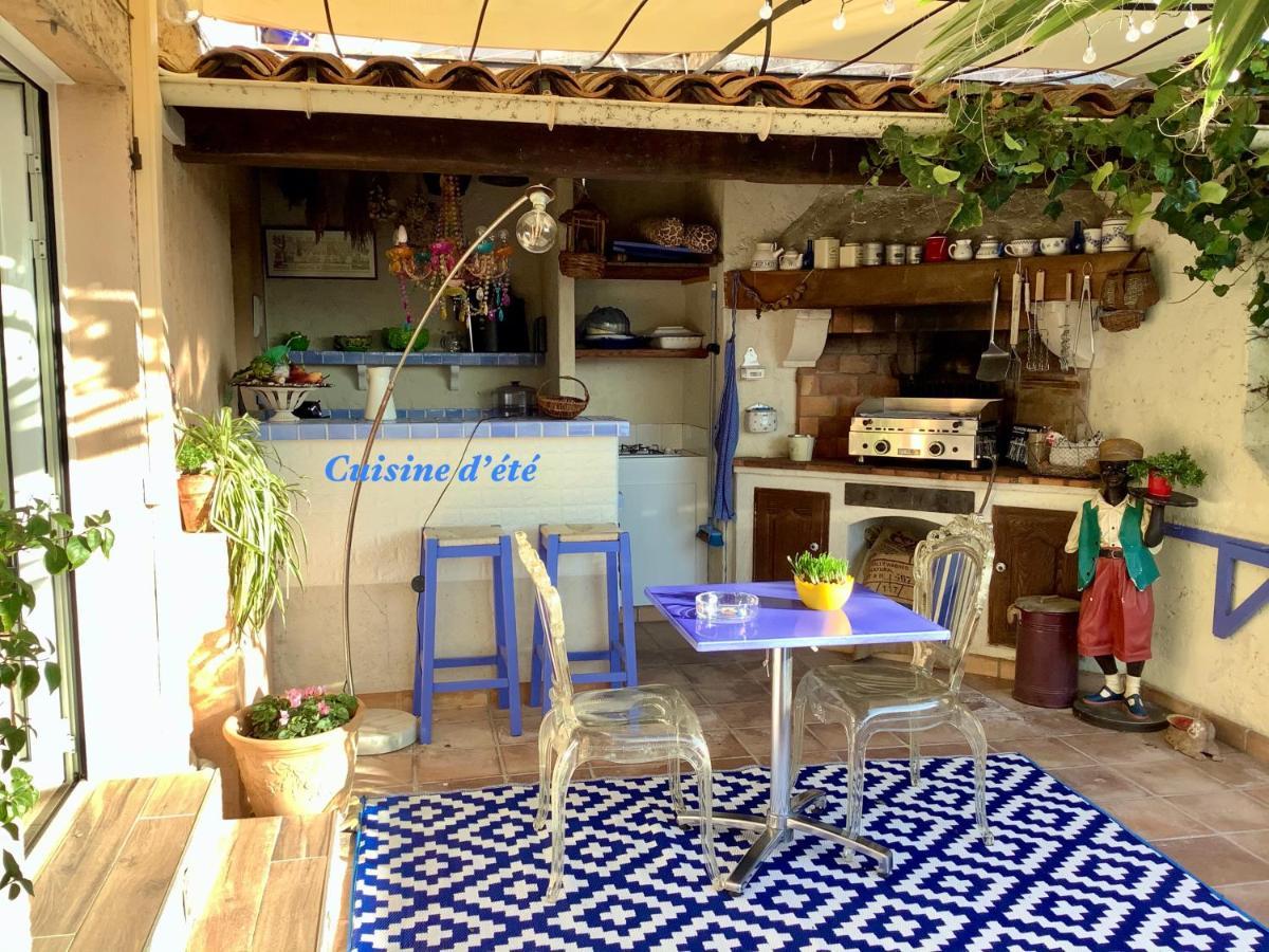 Les Grimaldines - Maison D'Hotes Cagnes-sur-Mer Exterior foto